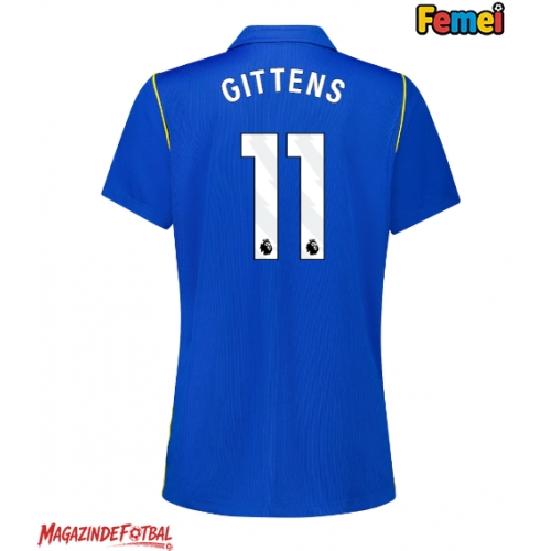 Chelsea Jamie Gittens #11 Tricou Fotbal Replică 2026-27 Femei Acasa Chelsea Jamie Gittens #11 Tricou Fotbal Replică 2026-27 Femei Acasa